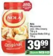 Spar Nola - original mayonnaise offer