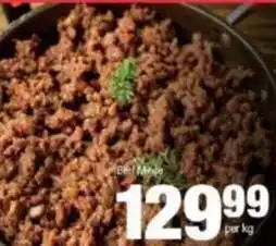 Spar Beef mince offer