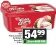 Spar Rich & creamy ice cream offer