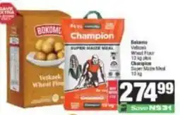 Spar Champion - vetkoek wheat flour, super maize meal offer