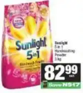 Spar Sunlight - 5in1 handwashing powder offer