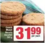 Spar Crunch munch biscuits offer