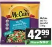 Spar Mccain - stir fry vegetable mix offer