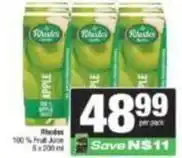Spar Rhodes - 100% fruit juice offer