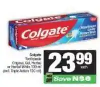 Spar Colgate - toothpaste offer