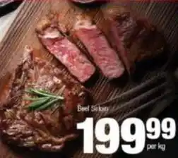 Spar Beef sirloin offer