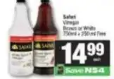 Spar Vinegar brown or white offer