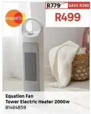 Leroy Merlin Equation - fan tower electric heater 2000w offer