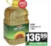 Spar Spar - sunflower oil offer