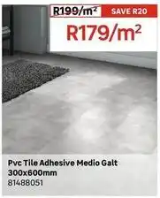 Leroy Merlin Pvc tile adhesive medio galt 300x600mm offer