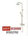Leroy Merlin Bijiou shower column with mixer gold offer