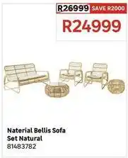 Leroy Merlin Naterial - bellis sofa set natural offer