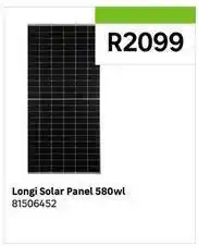 Leroy Merlin Longi solar panel 580wl offer