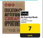 Makro Croxley A4 Exercise Book 308946 offer