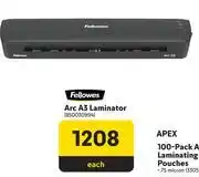 Makro Fellowes Arc A3 Laminator 850030994 offer