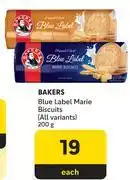 Makro Bakers Blue Label Marie Biscuits-200g offer