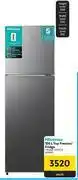 Makro Hisense 156L Top Freezer/Fridge H225TTS 434931 offer