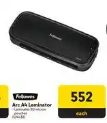 Makro Fellowes Arc A4 Laminator 324438 offer