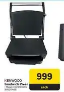 Makro Kenwood Sandwich Press HGM25.000SI 850015468 offer