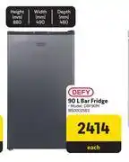 Makro Defy 90L Bar Fridge DBF90M 850002581 offer