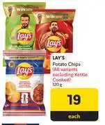 Makro Lay's Potato Chips-120g Each offer