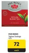 Makro Five Roses Tagless Teabgs-102's Pack offer