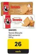 Makro Bakers Tennis Biscuits-200g offer
