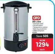 Makro Aro 20Ltr Urn 81385 offer