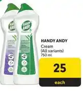Makro Hany Andy Cream (All Variants)-750ml Each offer