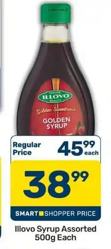 Pick n Pay Illovo Syrup Assorted 500g Each offer