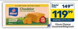 Pick n Pay Clover Cheese Assorted 800g Each offer
