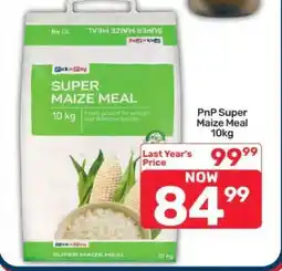 Pick n Pay PnP Super Maize Meal 10kg offer