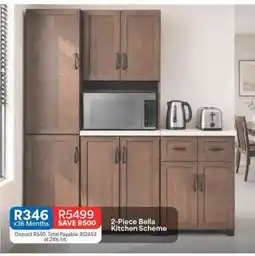 OK Furniture 2-Piece Bella Kitchen Scheme offer