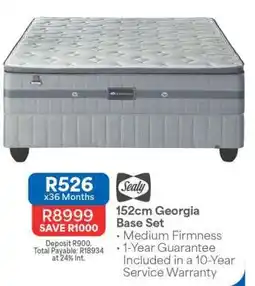 OK Furniture 152cm Georgia Base Set offer