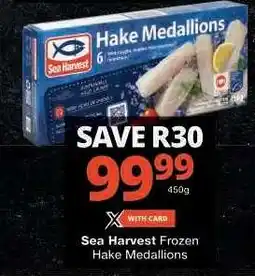 Checkers Sea Harvest Frozen Hake Medallions offer