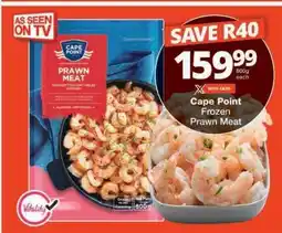 Checkers Cape Point Frozen Prawn Meat offer