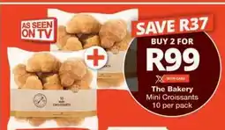 Checkers The Bakery Mini Croissants offer