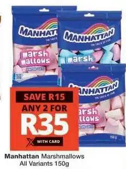 Checkers MANHATTAN MARSHMALLOWS offer