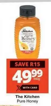 Checkers The Kitchen Pure Honey offer