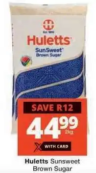 Checkers Huletts SunSweet Brown Sugar offer