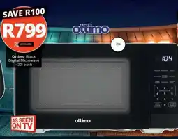 Checkers Ottimo Black Digital Microwave offer