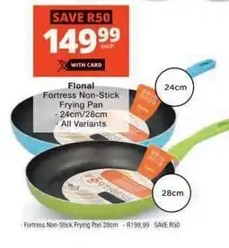 Checkers Flonal Fortress Non-Stick Frying Pan offer