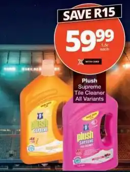 Checkers Plush Supreme Tile Cleaner offer
