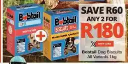 Checkers Bobtail Dog Biscuits offer