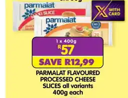 Shoprite PARMALAT FLAVOURED PROCESSED CHEESE SLICES offer