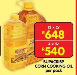 Shoprite SUPACRISP CORN COOKING OIL offer