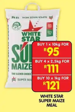 Shoprite WHITE STAR SUPER MAIZE MEAL offer