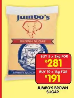 Shoprite JUMBO’S BROWN SUGAR offer