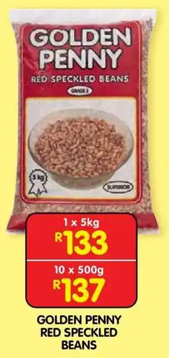 Shoprite GOLDEN PENNY RED SPECKLED BEANS offer