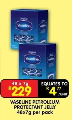 Shoprite VASELINE PETROLEUM PROTECTANT JELLY offer